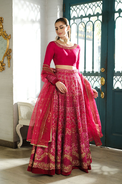 Saira Rizwan | Naqsh Festive | SRN24-04 Sharmas - Pakistani Designer Dress - by Saira Rizwan | Type: Bridal - 100% Original at Saira Sultan