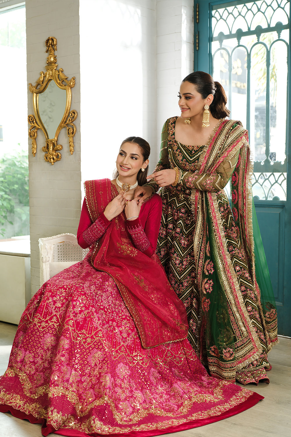 Saira Rizwan | Naqsh Festive | SRN24-06 Penelope - Pakistani Designer Dress - by Saira Rizwan | Type: Bridal - 100% Original at Saira Sultan