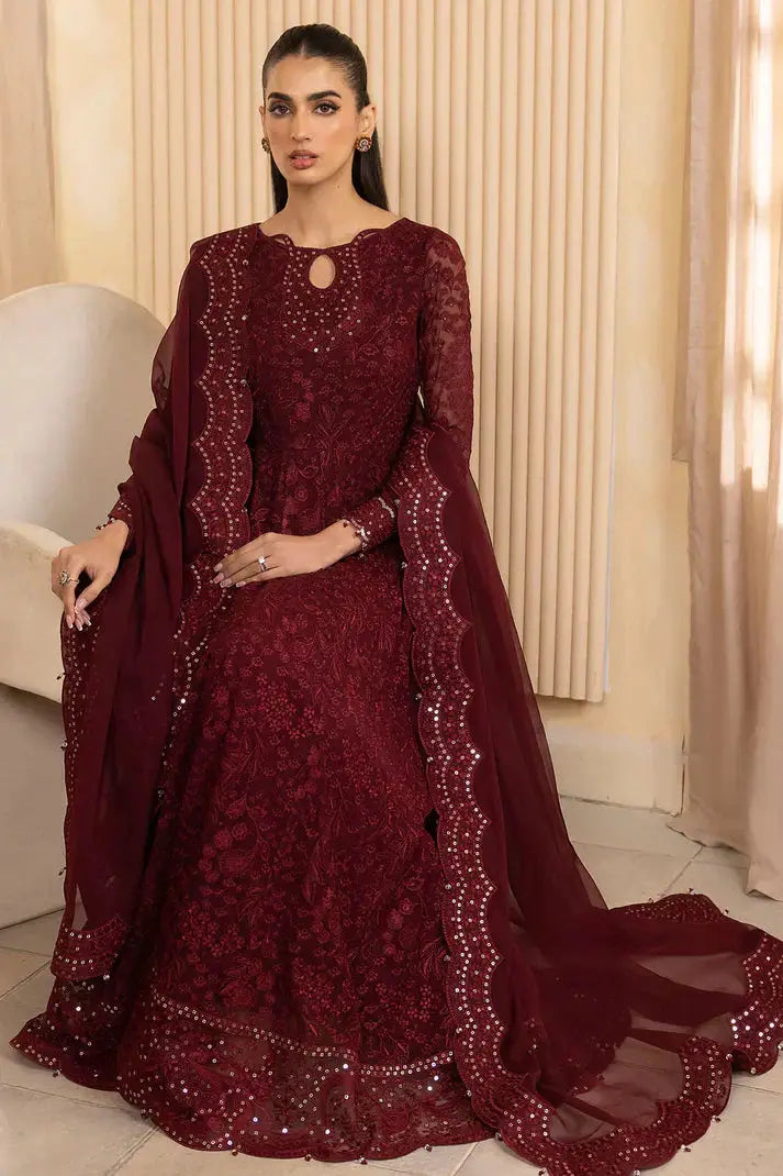 Jazmin | Formals Collection | UC-3033 - Pakistani Designer Dress - by Jazmin | Type: Formal - 100% Original at Saira Sultan