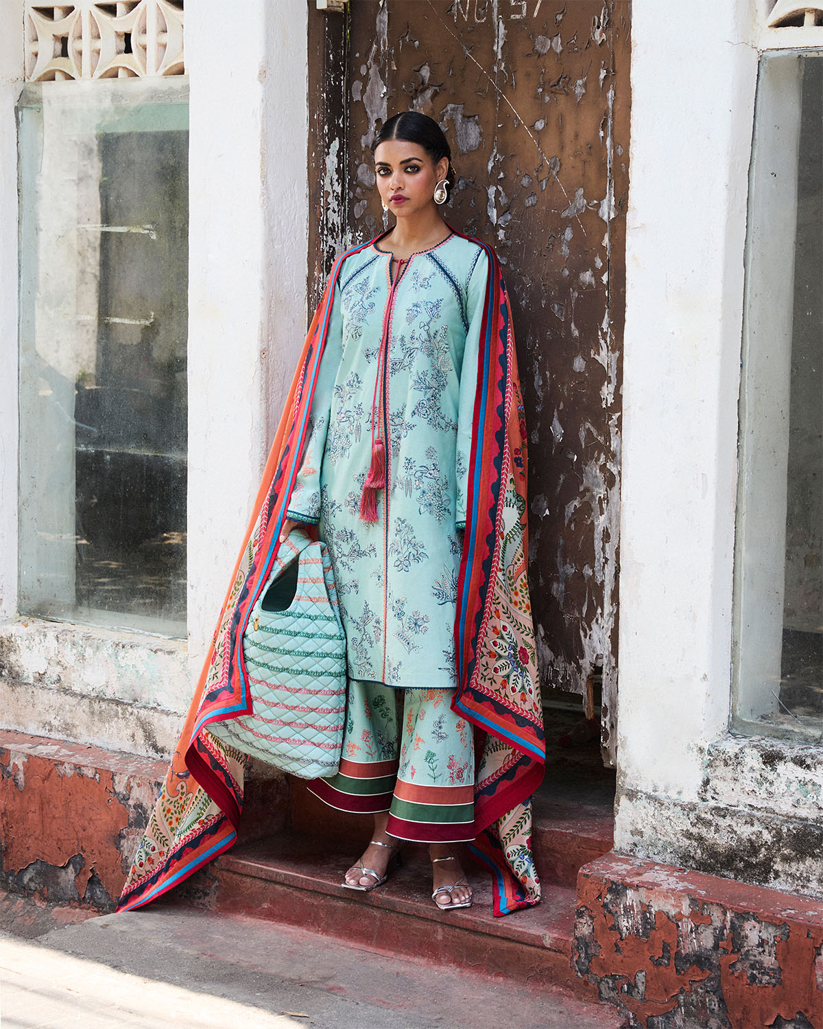 Jugnu | SS 25 | Neelum XS Light Blue Cotton
