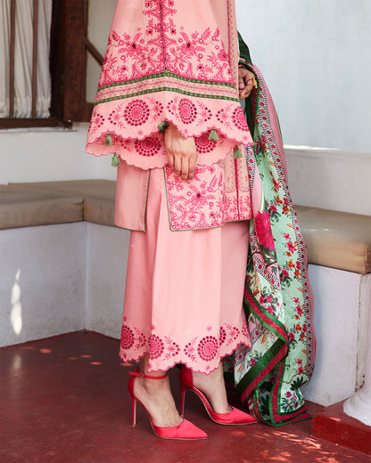 Jugnu | SS 25 | Ravi M Pink Cotton