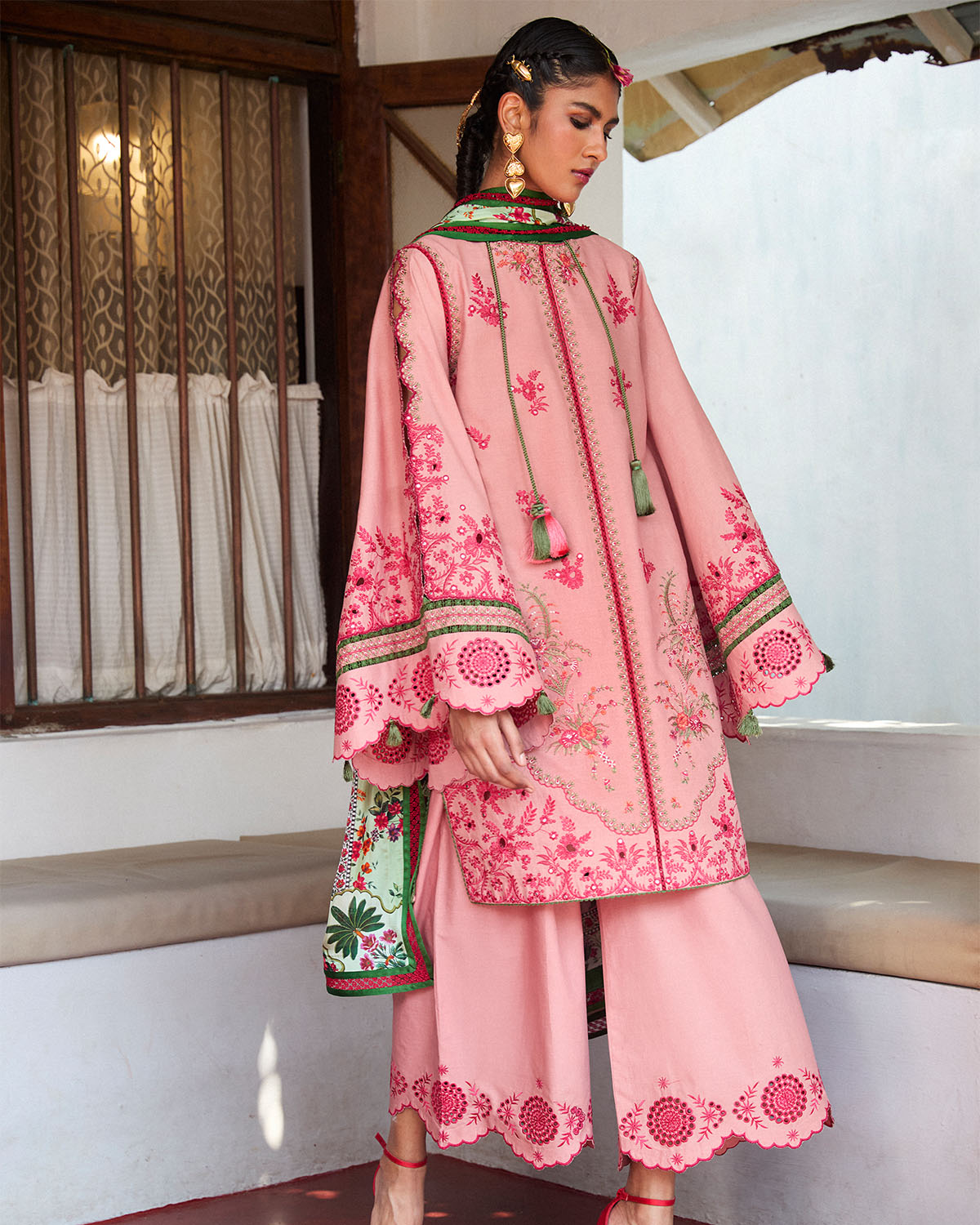 Jugnu | SS 25 | Ravi S Pink Cotton