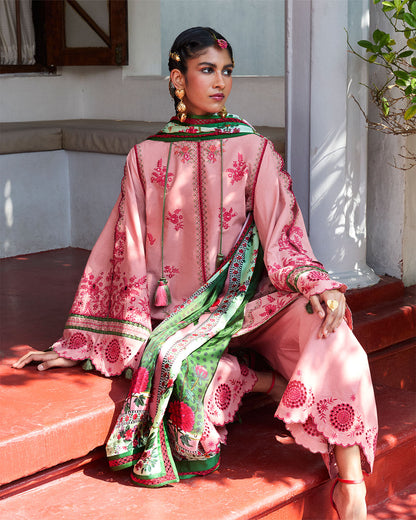 Jugnu | SS 25 | Ravi XL Pink Cotton