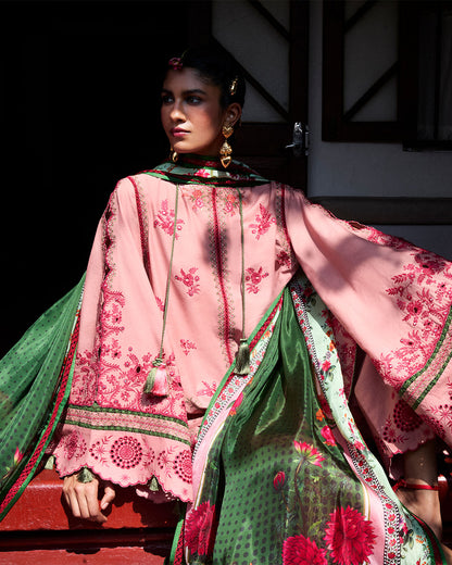 Jugnu | SS 25 | Ravi L Pink Cotton
