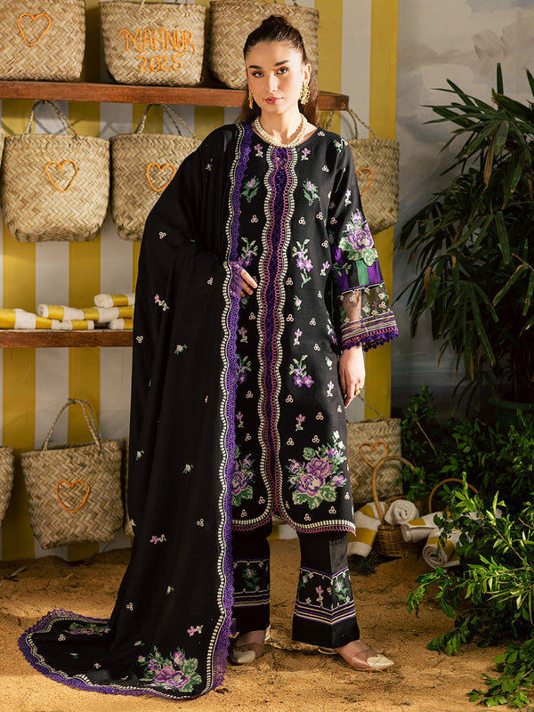 Mahnur | Kaia Slub Linen 25 | K - 02 | 3 PC LINEN - Pakistani Designer Dress - by Mahnur - Type : Ladies Clothes - 100% Original at Saira Sultan