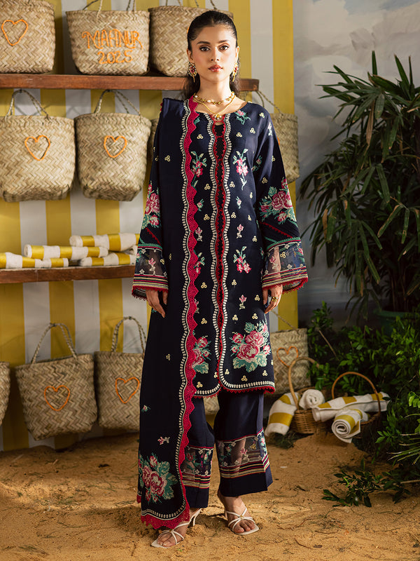 Mahnur | Kaia Slub Linen 25 | K - 06 | 3 PC LINEN - Pakistani Designer Dress - by Mahnur - Type : Ladies Clothes - 100% Original at Saira Sultan