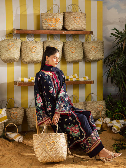 Mahnur | Kaia Slub Linen 25 | K - 06 | 3 PC LINEN - Pakistani Designer Dress - by Mahnur - Type : Ladies Clothes - 100% Original at Saira Sultan