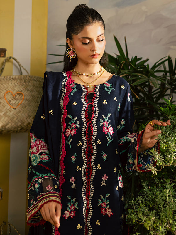 Mahnur | Kaia Slub Linen 25 | K - 06 | 3 PC LINEN - Pakistani Designer Dress - by Mahnur - Type : Ladies Clothes - 100% Original at Saira Sultan