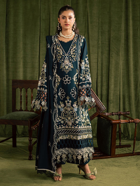 Mahnur | Kaia Slub Linen 25 | K - 07 | 3 PC LINEN - Pakistani Designer Dress - by Mahnur - Type : Ladies Clothes - 100% Original at Saira Sultan