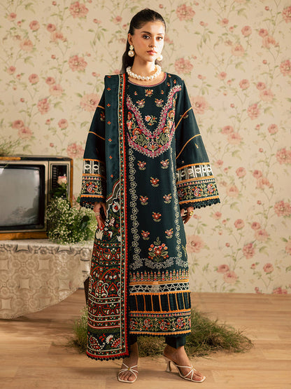 Mahnur | Kaia Slub Linen 25 | K - 08 | 3 PC LINEN - Pakistani Designer Dress - by Mahnur - Type : Ladies Clothes - 100% Original at Saira Sultan
