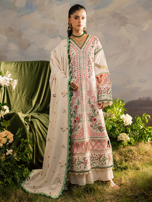 Mahnur | Kaia Slub Linen 25 | K - 11 | 3 PC LINEN - Pakistani Designer Dress - by Mahnur - Type : Ladies Clothes - 100% Original at Saira Sultan