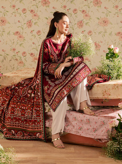 Mahnur | Kaia Slub Linen 25 | K - 12 | 3 PC LINEN - Pakistani Designer Dress - by Mahnur - Type : Ladies Clothes - 100% Original at Saira Sultan