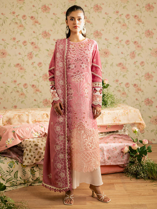 Mahnur | Kaia Slub Linen 25 | K - 13 | 3 PC LINEN - Pakistani Designer Dress - by Mahnur - Type : Ladies Clothes - 100% Original at Saira Sultan