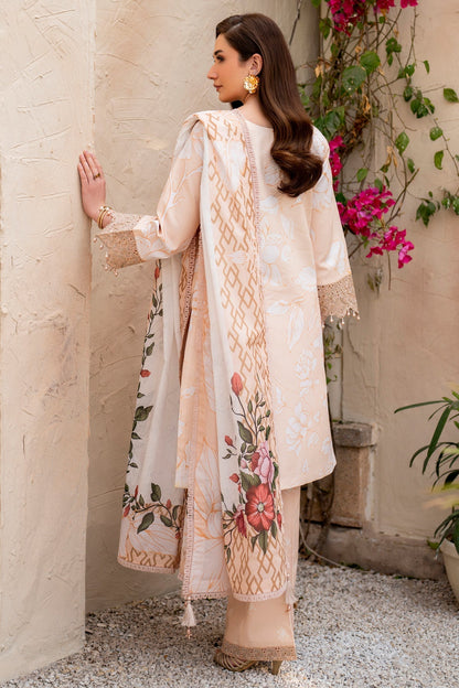 Alizeh | Levana Lawn | Kaai S Pale Peach Lawn
