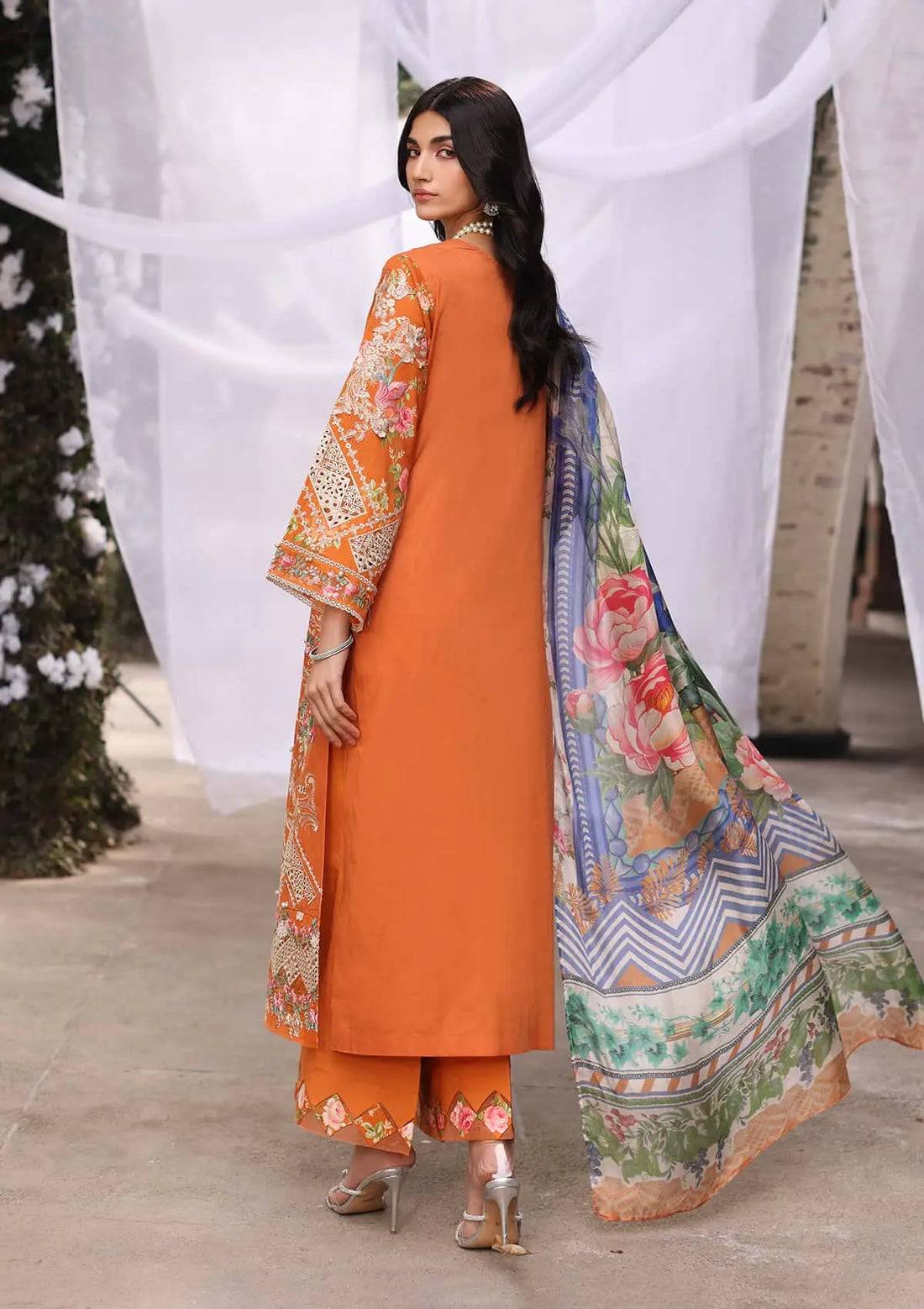 Kahf Premium | Festive Lawn 24 | KFL-10 MAYA - Pakistani Designer Dress - by Khaf Premium | Type: Luxury - 100% Original at Saira Sultan