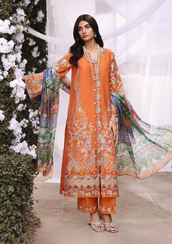 Kahf Premium | Festive Lawn 24 | KFL-10 MAYA - Pakistani Designer Dress - by Khaf Premium | Type: Luxury - 100% Original at Saira Sultan