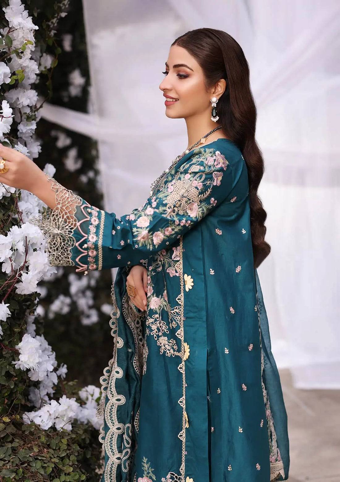 Kahf Premium | Festive Lawn 24 | KFL-09A BANO - Pakistani Designer Dress - by Kahf Premium | Type: Luxury - 100% Original at Saira Sultan