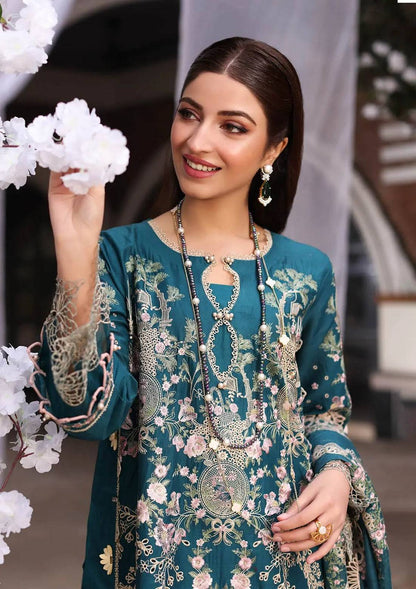 Kahf Premium | Festive Lawn 24 | KFL-09A BANO - Pakistani Designer Dress - by Kahf Premium | Type: Luxury - 100% Original at Saira Sultan