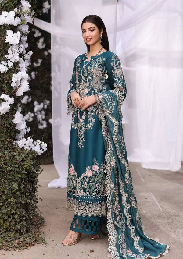 Kahf Premium | Festive Lawn 24 | KFL-09A BANO - Pakistani Designer Dress - by Kahf Premium | Type: Luxury - 100% Original at Saira Sultan