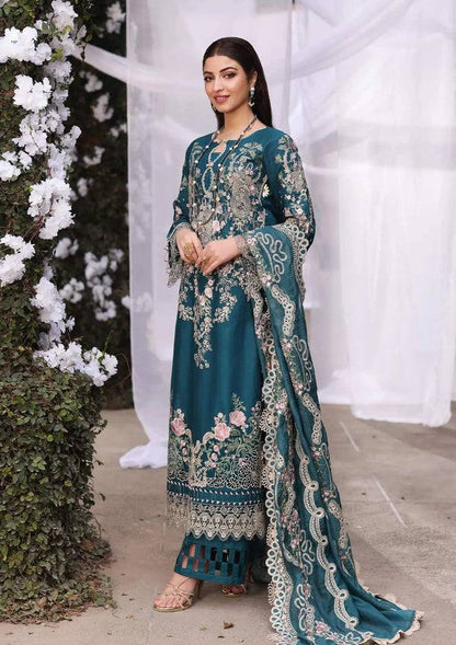 Kahf Premium | Festive Lawn 24 | KFL-09A BANO - Pakistani Designer Dress - by Kahf Premium | Type: Luxury - 100% Original at Saira Sultan