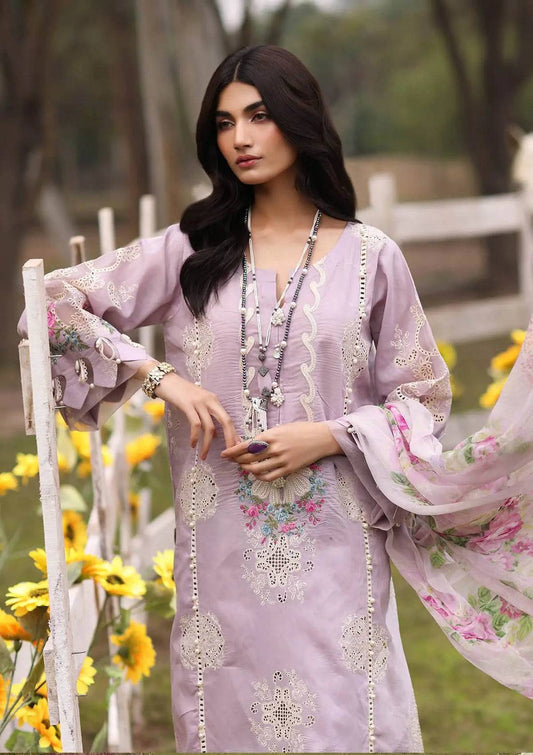 Kahf Premium | Festive Lawn 24 | KFL-08B ELAYA - Pakistani Designer Dress - by Khaf Premium | Type: Luxury - 100% Original at Saira Sultan