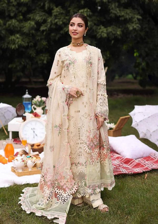 Kahf Premium | Festive Lawn 24 | KFL-07 SHIREEN - Pakistani Designer Dress - by Kahf Premium | Type: Luxury - 100% Original at Saira Sultan