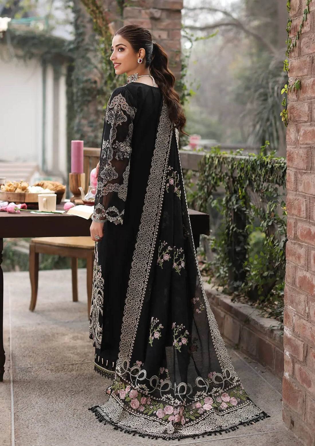 Kahf Premium | Festive Lawn 24 | KFL-06 NOOR - Pakistani Designer Dress - by Kahf Premium | Type: Luxury - 100% Original at Saira Sultan