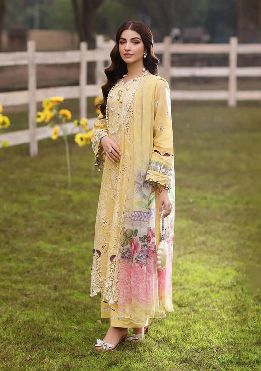 Kahf Premium | Festive Lawn 24 | KFL-05 SAHAR - Pakistani Designer Dress - by Kahf Premium | Type: Luxury - 100% Original at Saira Sultan