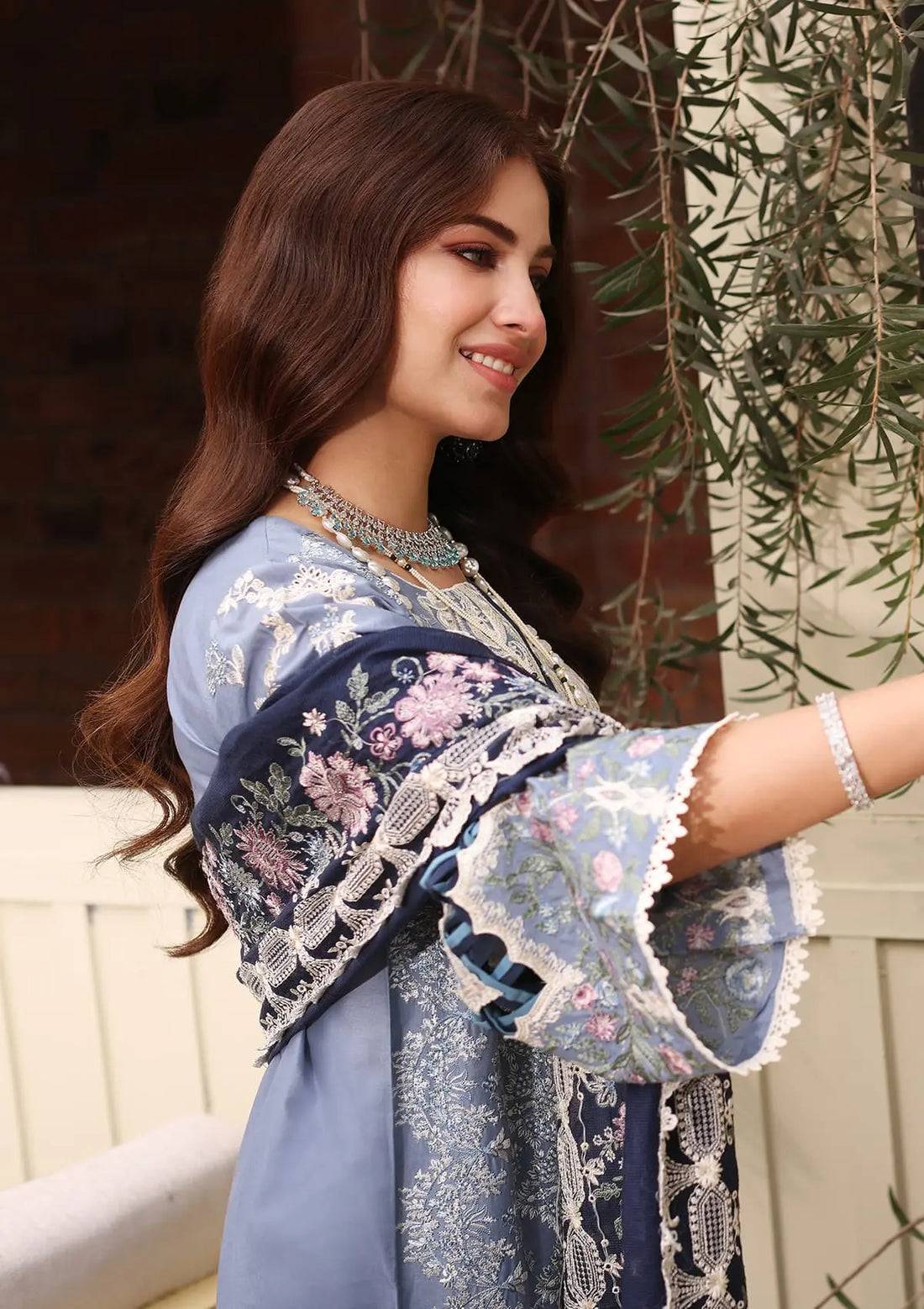 Kahf Premium | Festive Lawn 24 |KFL-04 KINZA - Pakistani Designer Dress - by Kahf Premium | Type: Luxury - 100% Original at Saira Sultan