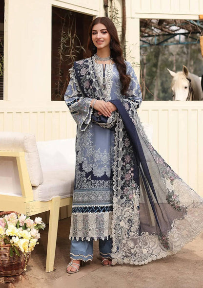 Kahf Premium | Festive Lawn 24 |KFL-04 KINZA - Pakistani Designer Dress - by Kahf Premium | Type: Luxury - 100% Original at Saira Sultan
