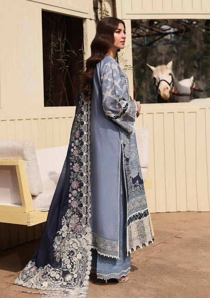 Kahf Premium | Festive Lawn 24 |KFL-04 KINZA - Pakistani Designer Dress - by Kahf Premium | Type: Luxury - 100% Original at Saira Sultan