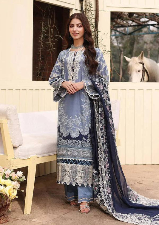 Kahf Premium | Festive Lawn 24 |KFL-04 KINZA - Pakistani Designer Dress - by Kahf Premium | Type: Luxury - 100% Original at Saira Sultan