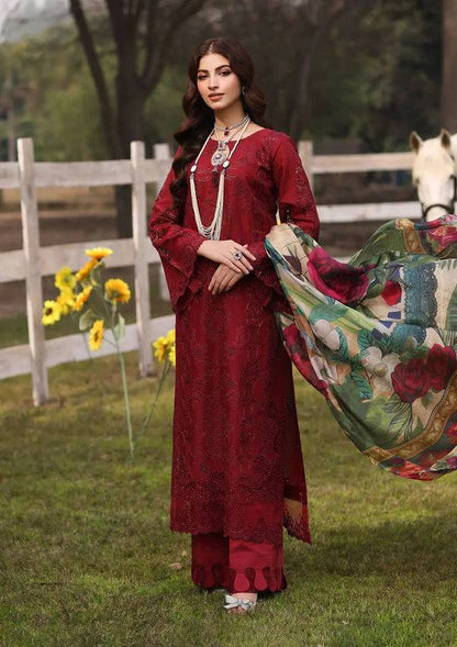 Kahf Premium | Festive Lawn 24 | KFL-02 ALORA - Pakistani Designer Dress - by Kahf Premium | Type: Luxury - 100% Original at Saira Sultan