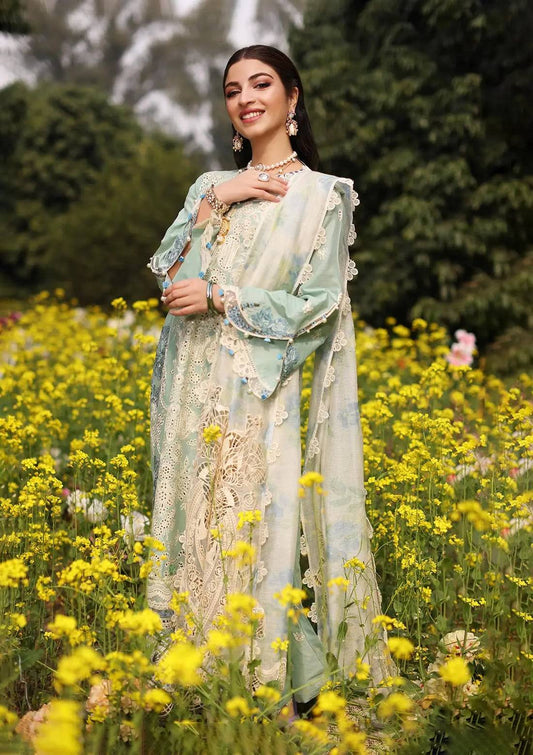 Kahf Premium | Festive Lawn 24 | KFL-01 TABIR - Pakistani Designer Dress - by Kahf Premium | Type: Luxury - 100% Original at Saira Sultan