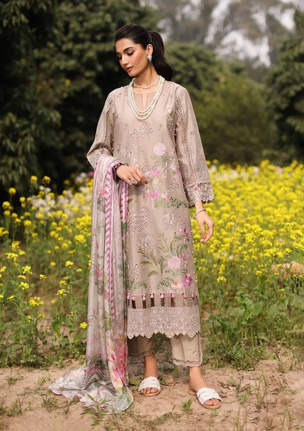 Kahf Premium | Festive Lawn 24 | KFL-12 HEER - Pakistani Designer Dress - by Kahf Premium | Type: Luxury - 100% Original at Saira Sultan