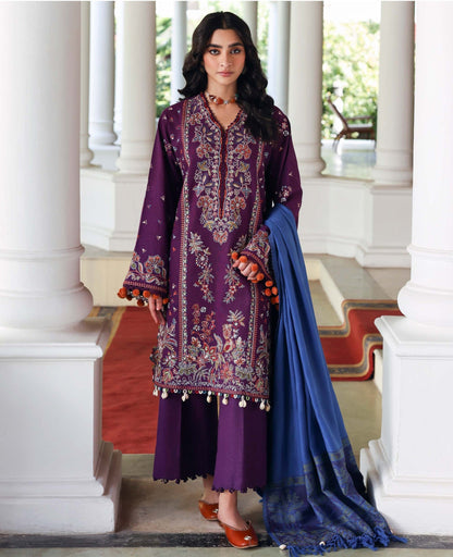 Republic Womenswear | Amaris Luxury Shawl 25 | Kaia by Republic Womenswear - Designer Dress  - Type : Ladies Clothes - Available at Saira Sultan - 100% Original 