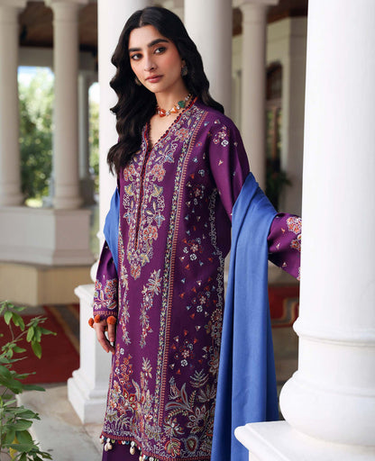 Republic Womenswear | Amaris Luxury Shawl 25 | Kaia by Republic Womenswear - Designer Dress  - Type : Ladies Clothes - Available at Saira Sultan - 100% Original 