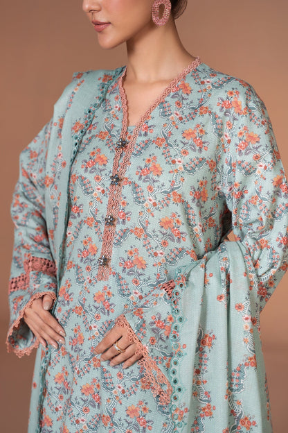 Kayseria | Winter Khaddar 24 | K-01 L Khaddar Light Blue