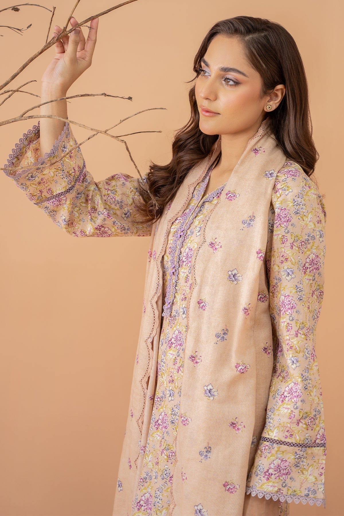 Kayseria | Winter Khaddar 24 | K-09 M Khaddar Beige