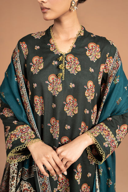 Kayseria | Winter Khaddar 24 | K-04 XL Khaddar Black
