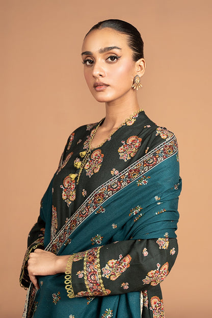 Kayseria | Winter Khaddar 24 | K-04 Custom Size Khaddar Black
