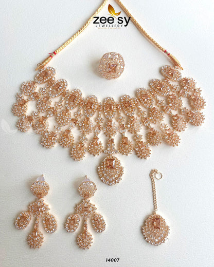 Kiara Advani Bridal Set Golden Champagne