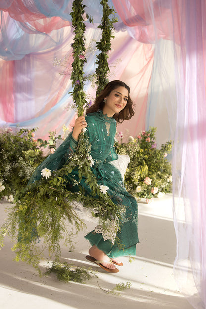 Sobia Nazir | Luxury Lawn 25 | 15B L Green Lawn