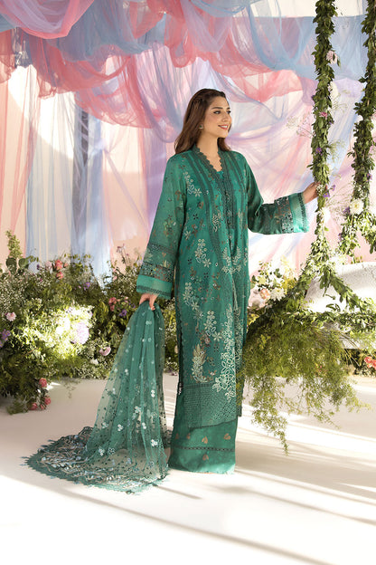 Sobia Nazir | Luxury Lawn 25 | 15B S Green Lawn