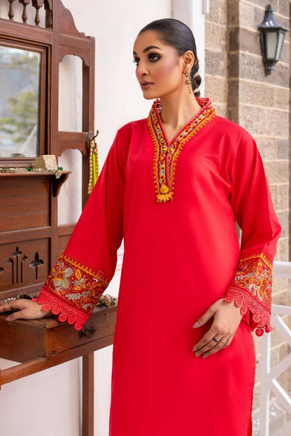 Ittehad | Embroidered Lawn | I-35 - Pakistani Designer Dress - by Ittehad | Type: Luxury - 100% Original at Saira Sultan