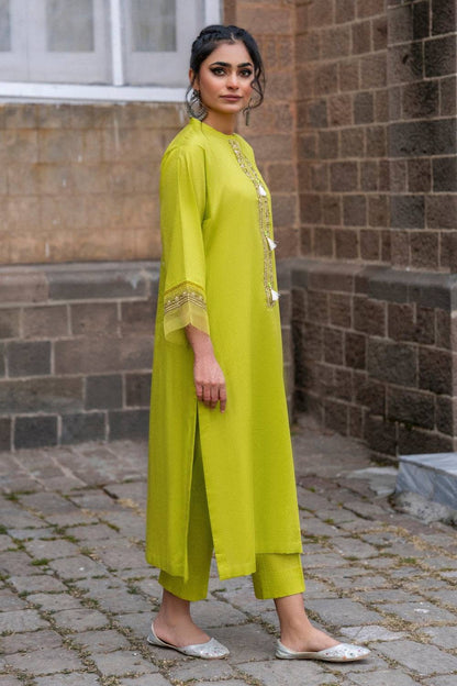 Ittehad | Embroidered Lawn | I-23 - Pakistani Designer Dress - by Ittehad | Type: Luxury - 100% Original at Saira Sultan