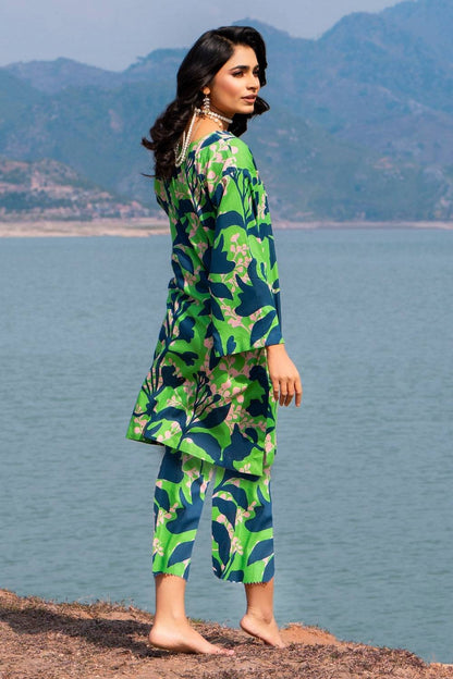 Ittehad | Embroidered Lawn | I-29 - Pakistani Designer Dress - by Ittehad | Type: Luxury - 100% Original at Saira Sultan
