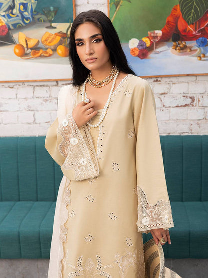 Izel | Meadow Muse Embroidered Lawn 25 | LIORA - Pakistani Designer Dress - by Izel | Type: Ladies Clothes - 100% Original at Saira Sultan