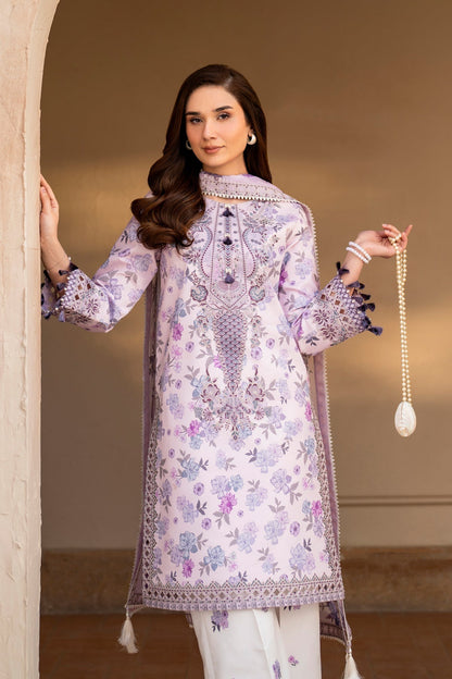 Alizeh | Levana Lawn | Lavy M Soft Lilac Lawn