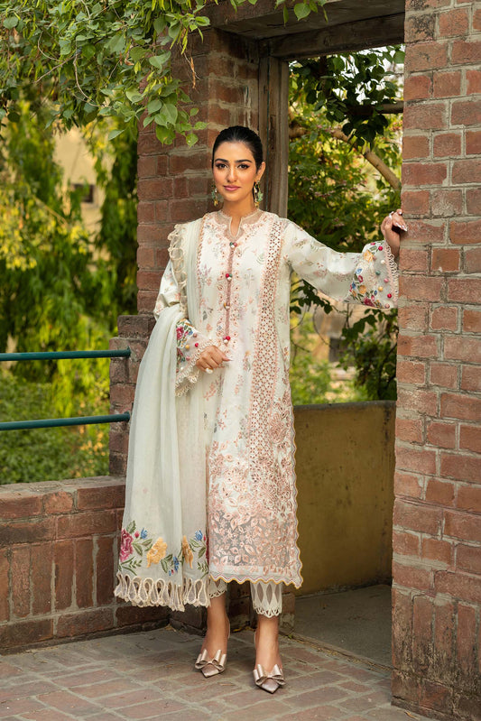 Maryam Hussain | Luxury Lawn 25 | Batik - Pakistani Designer Dress - by Maryam Hussain | Type: Ladies Clothes - 100% Original at Saira Sultan